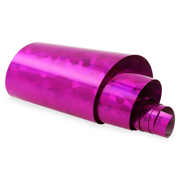 NF-010 Fuchsia Geometric - Transfer Foil Strip