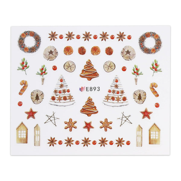 Kerststicker - Kerstkoekjes