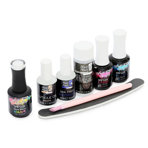 Gel Polish Starter Kit - Sneeuw Wit