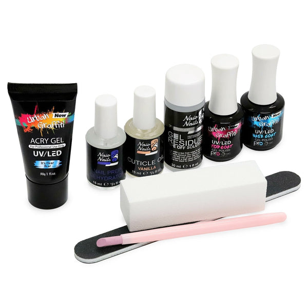 AcryGel Starter Kit - Stone Cuticle Pusher