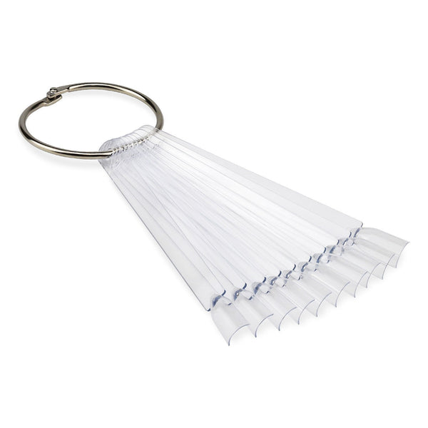 Clear Colour Display Fan - Pack of 50