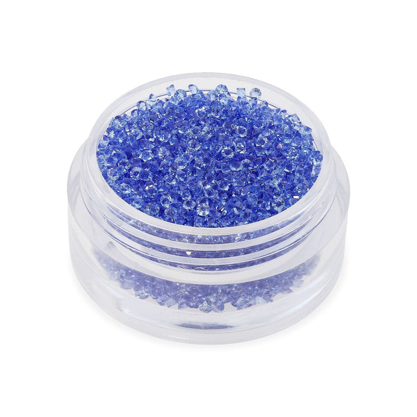 Cristaux bleu poudre - 1 mm