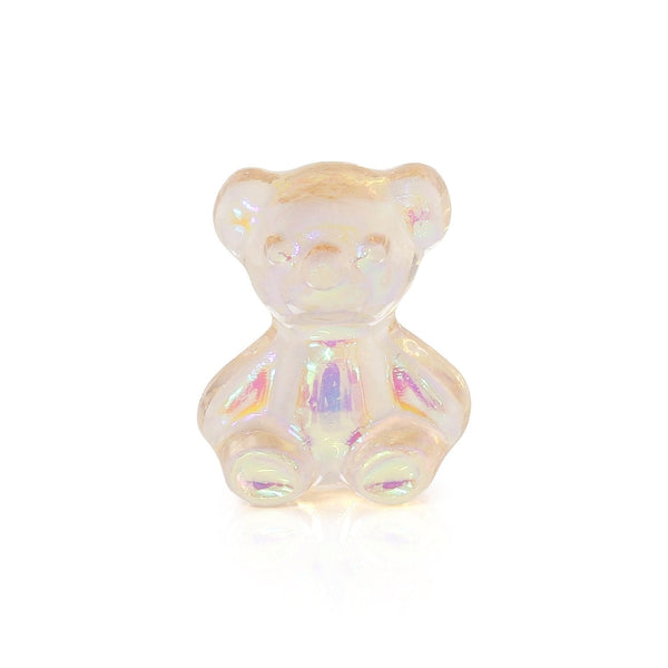 Pot of 5 Charms - Peach Teddybear