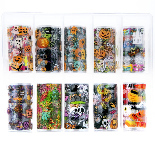 HFS-004 Halloween Folie Set - Verschillende Ontwerpen 4