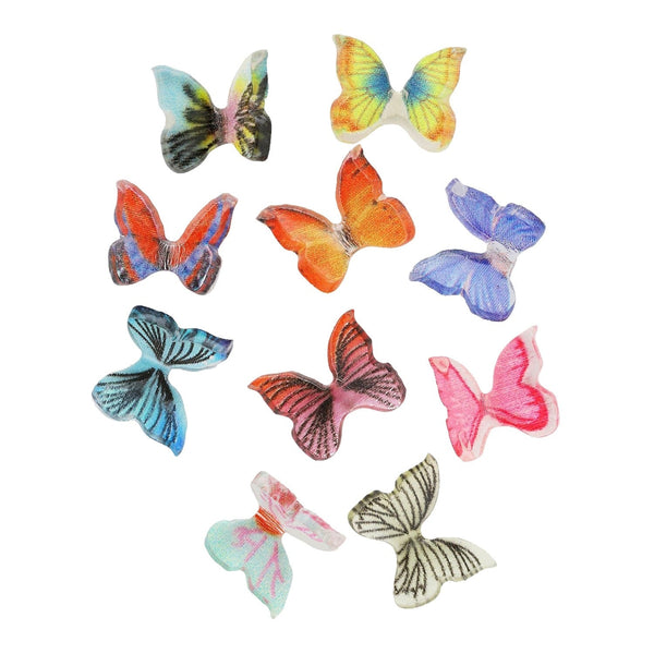 Pot de 10 Charms - Papillons 