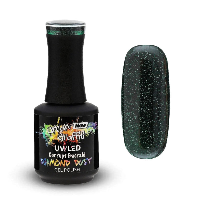 Corrupt Emerald - UGGP-DD004 Městský graffiti gelový lak na nehty 15ml