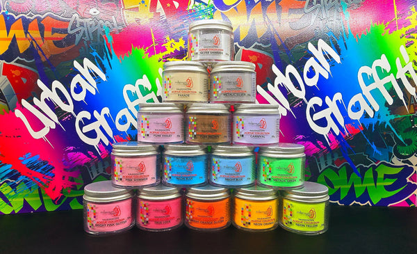 LIMITED EDITION - Millennium Nails Kaleidoscope Acrylic Powder Collection (15 x 50g)   Naio Nails