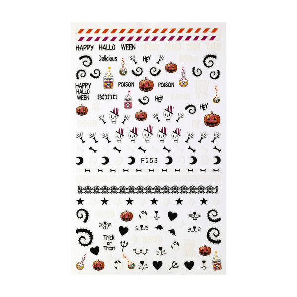 Halloween Nail Art Decals   Naio Nails