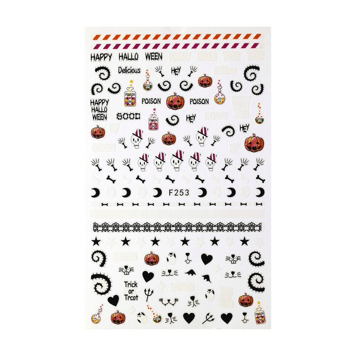 Halloween Nail Art Decals   Naio Nails