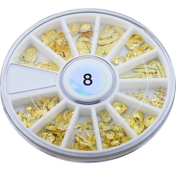 Metallic Nail Art Decals - Island