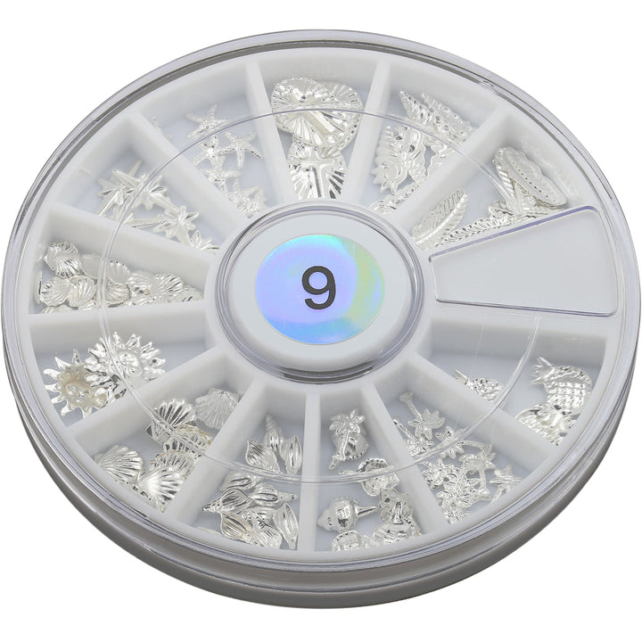 Metallic Nail Art Decals - Tropical