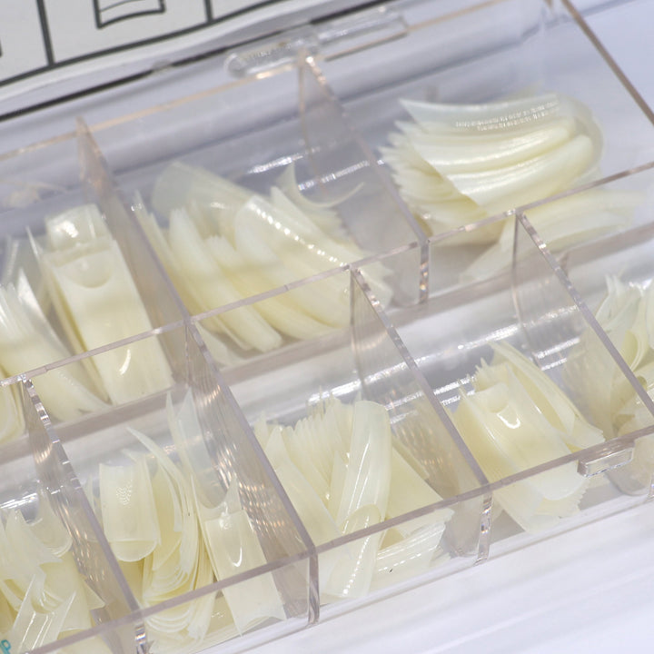 Millennium Competition Natural Nail Tips - 400 Tips (Square)