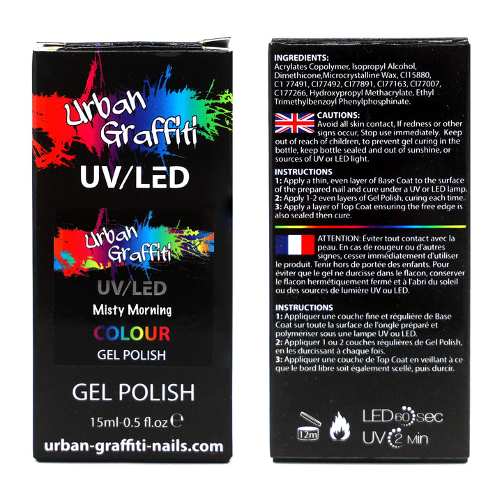 Misty Morning - UGGP-A0454 Urban Graffiti Gel Polish 15ml   Naio Nails