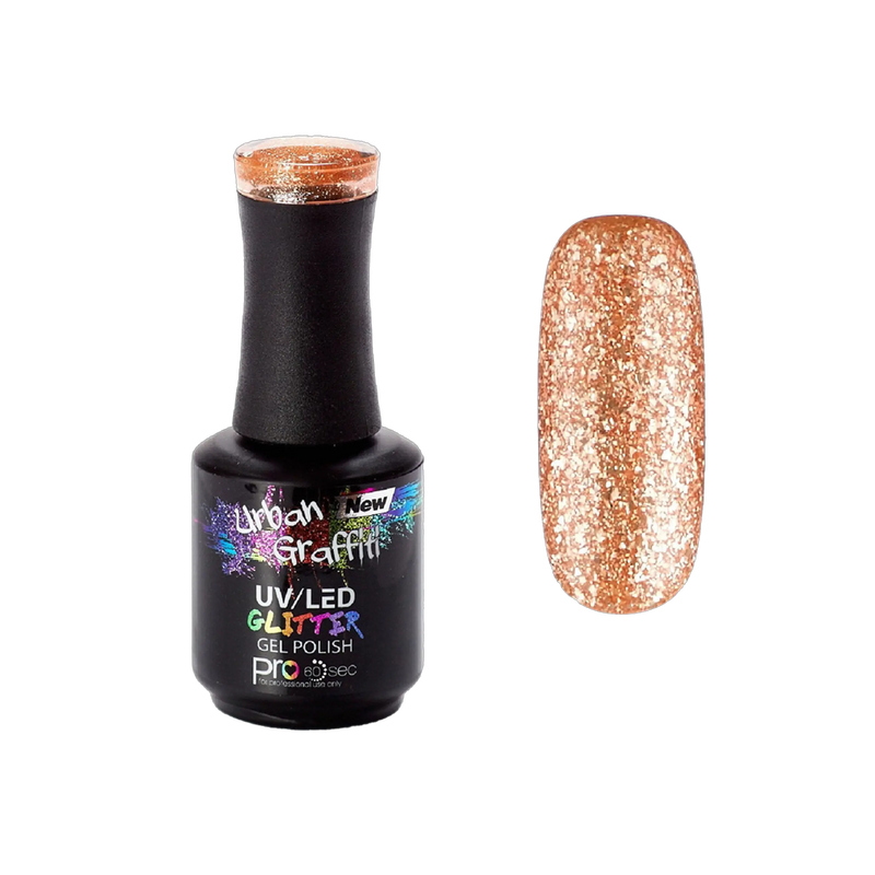 Peach Gleam - UGGP-A0946 Urban Graffiti Gel Lak na nehty 15ml