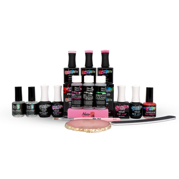 Perfect Pink Gel Polish Starter Kit   Naio Nails