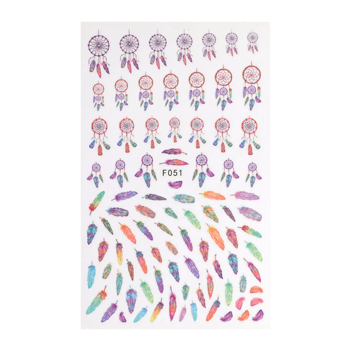 Dreamcatchers & Feathers Nail Art Stickers   Naio Nails