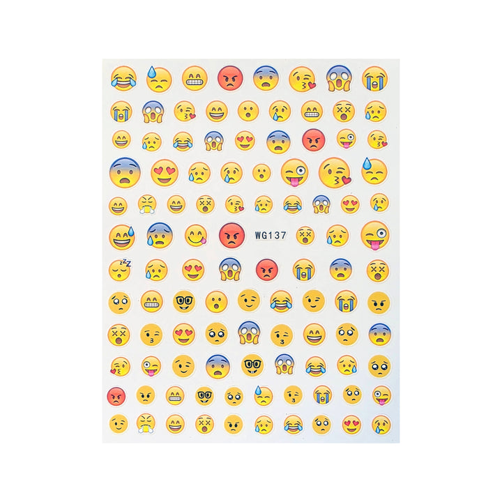 Emoji Nail Art Stickers