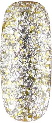 Star Dust - UGGP-A0906 Urban Graffiti Stříbrný a zlatý třpytivý gelový lak 15ml