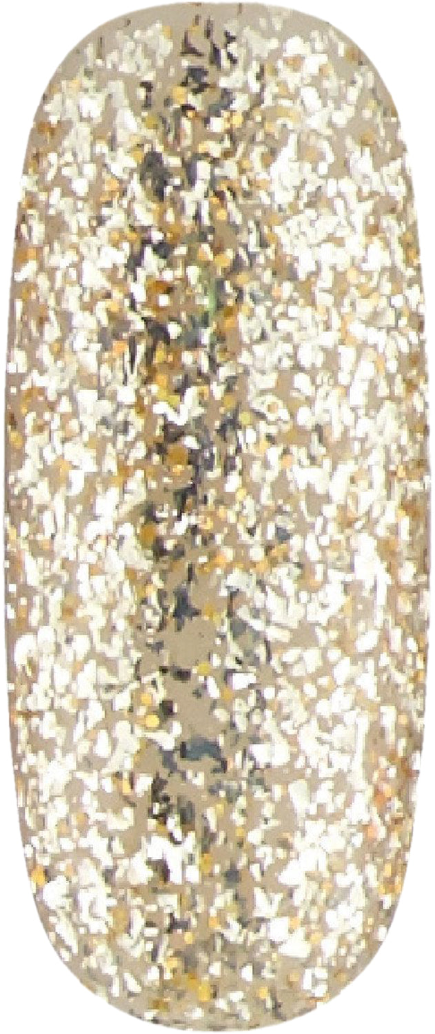 Sphinx - UGGP-A0917 Urban Graffiti - Zlatý třpytivý gelový lak s hrubými třpytkami - 15ml