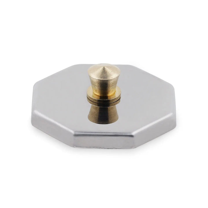 Crystal / Glass Dappen Dish & Stainless Steel Lid   Naio Nails