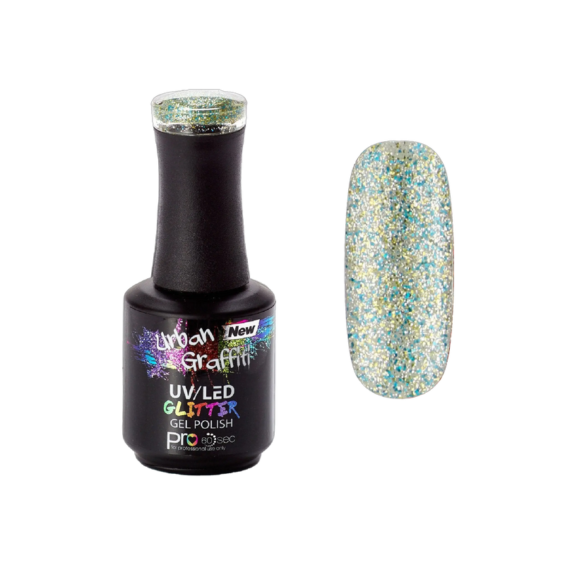 Gold as Ice - UGGP-A0760 Urban Graffiti Gel Polish 15ml