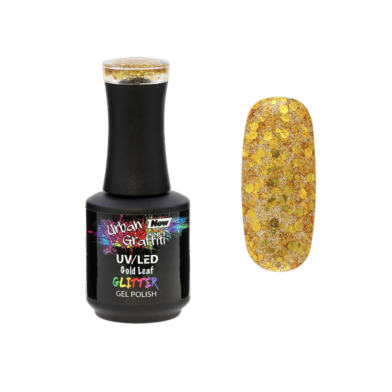 Gold Leaf - UGGP-A0891 Urban Graffiti Gel Lak na Nehty 15ml