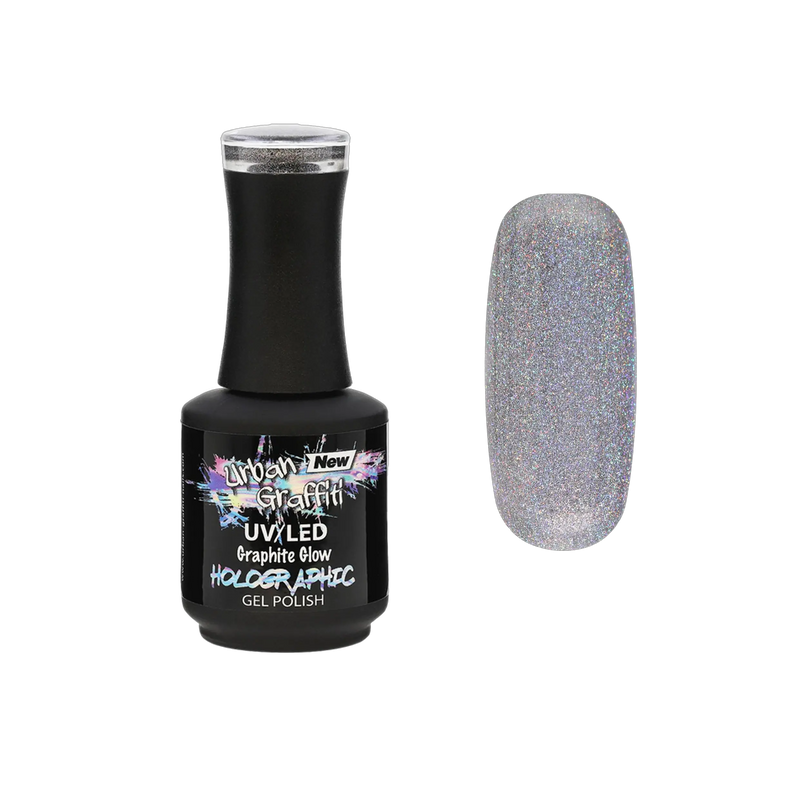 Graphite Glow - UGGP-HG002 Městský graffiti gelový lak na nehty 15ml