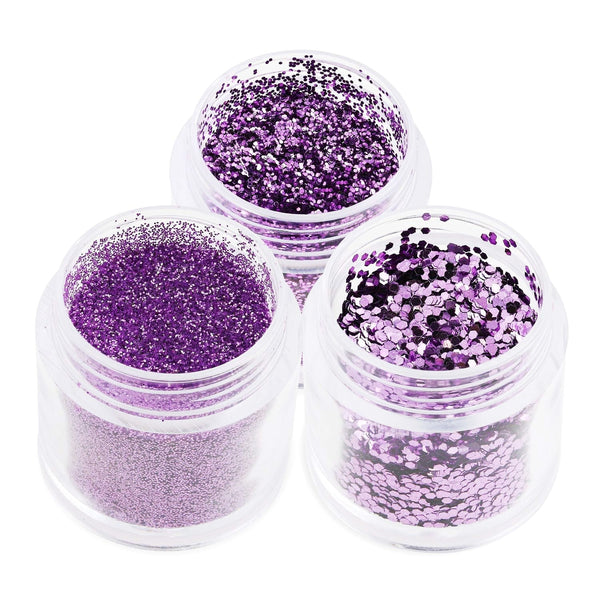 Paillettes pour ongles Sugar Plum - B0806